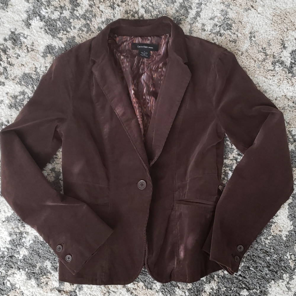 Calvin Klein corduroy blazer